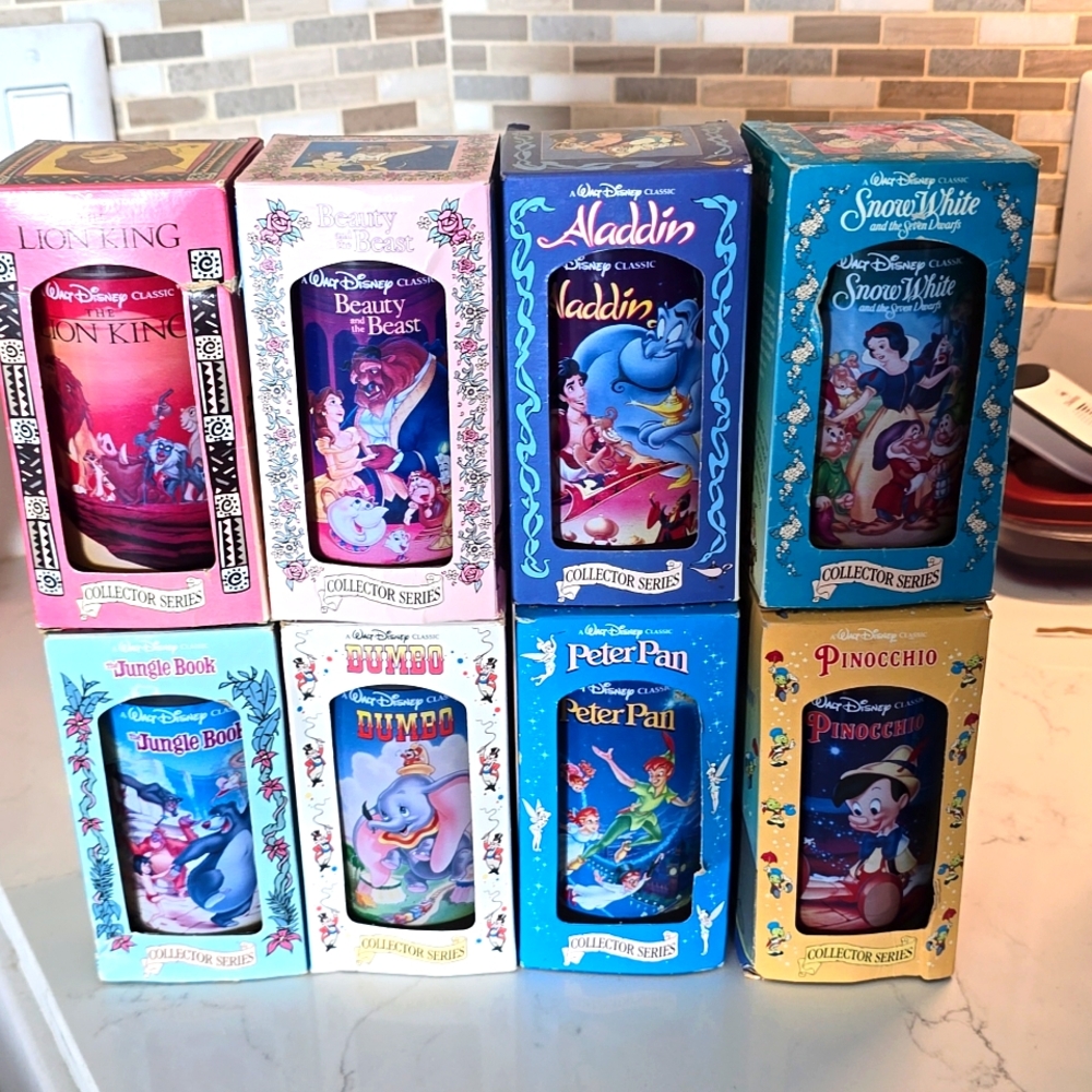 Burger King Disney Collertor series glasses